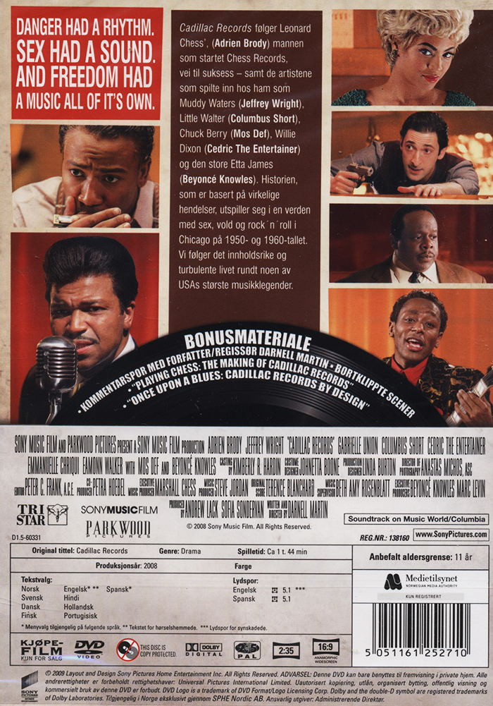 Cadillac Records (Begagnad) - 2
