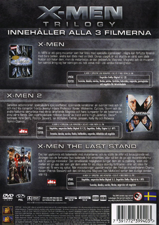 X-Men - Trilogy (Begagnad) - 2