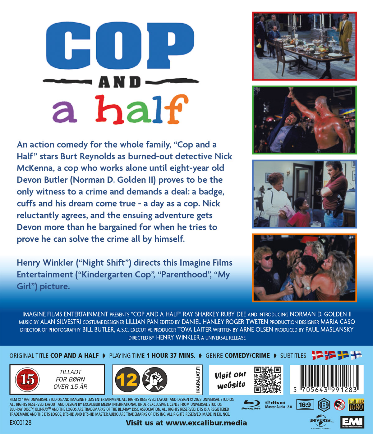 En Och En Halv Snut (Blu-ray) - 2