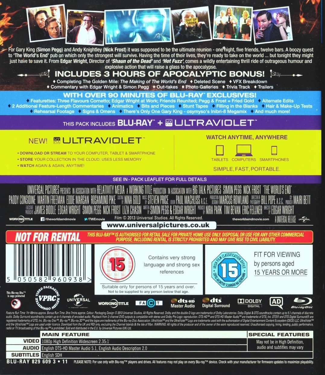 World's End (ej svensk text) (Blu-ray) - 2