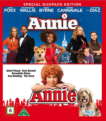 Annie 1982 Annie 2014 Blu ray Kvarnvideo.se