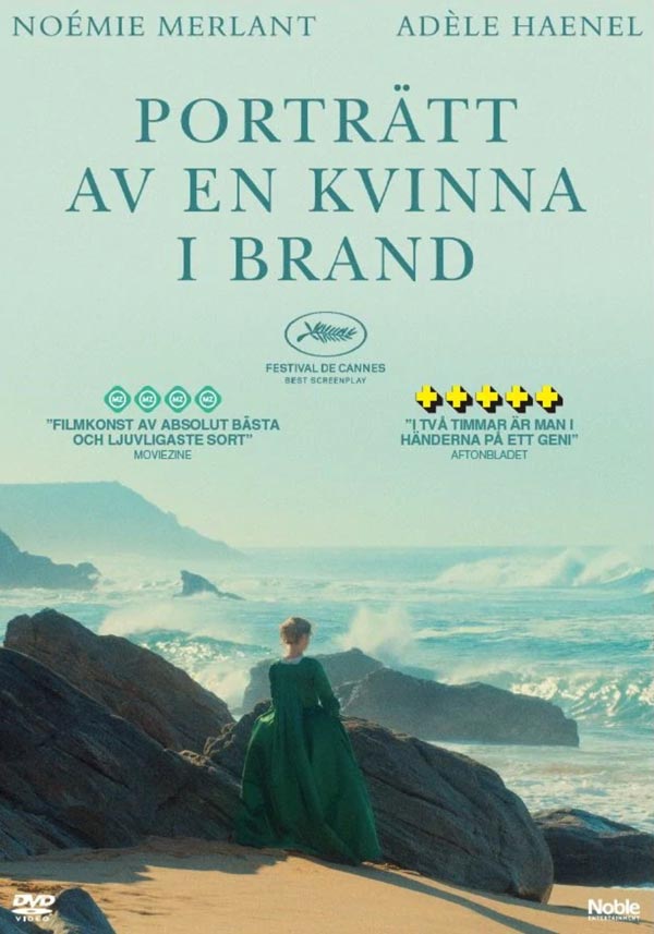 Porträtt Av En Kvinna I Brand