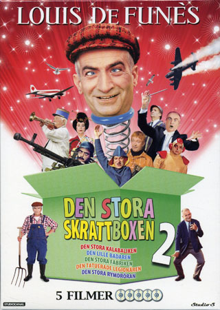 Louis De Funès - Den Stora Skrattboxen 2 (5-disc)