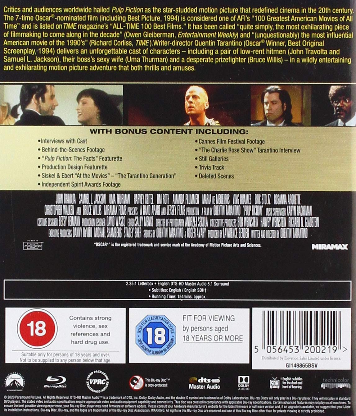 Pulp Fiction (ej svensk text) (Blu-ray) - 2