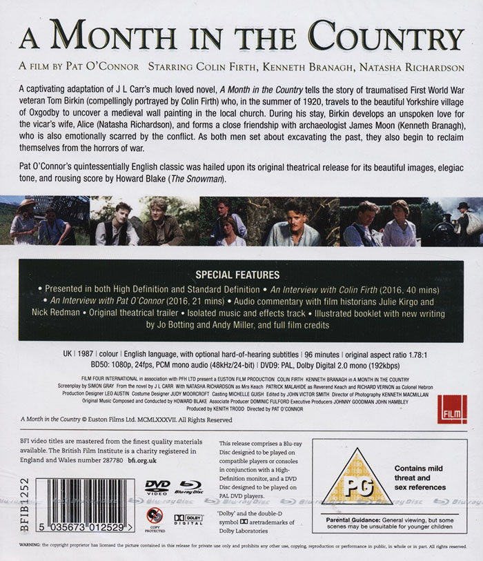A Month In the Country (ej svensk text) (Blu-ray + DVD) - 2