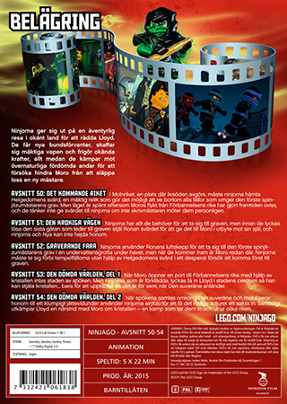LEGO Ninjago: Masters of Spinjitzu - Avsnitt 50-54 - 2