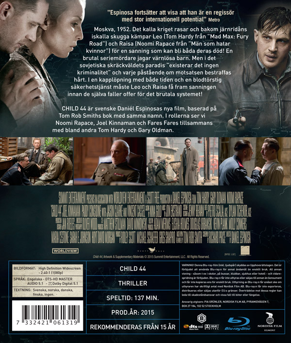 Child 44 (Blu-ray) - 2