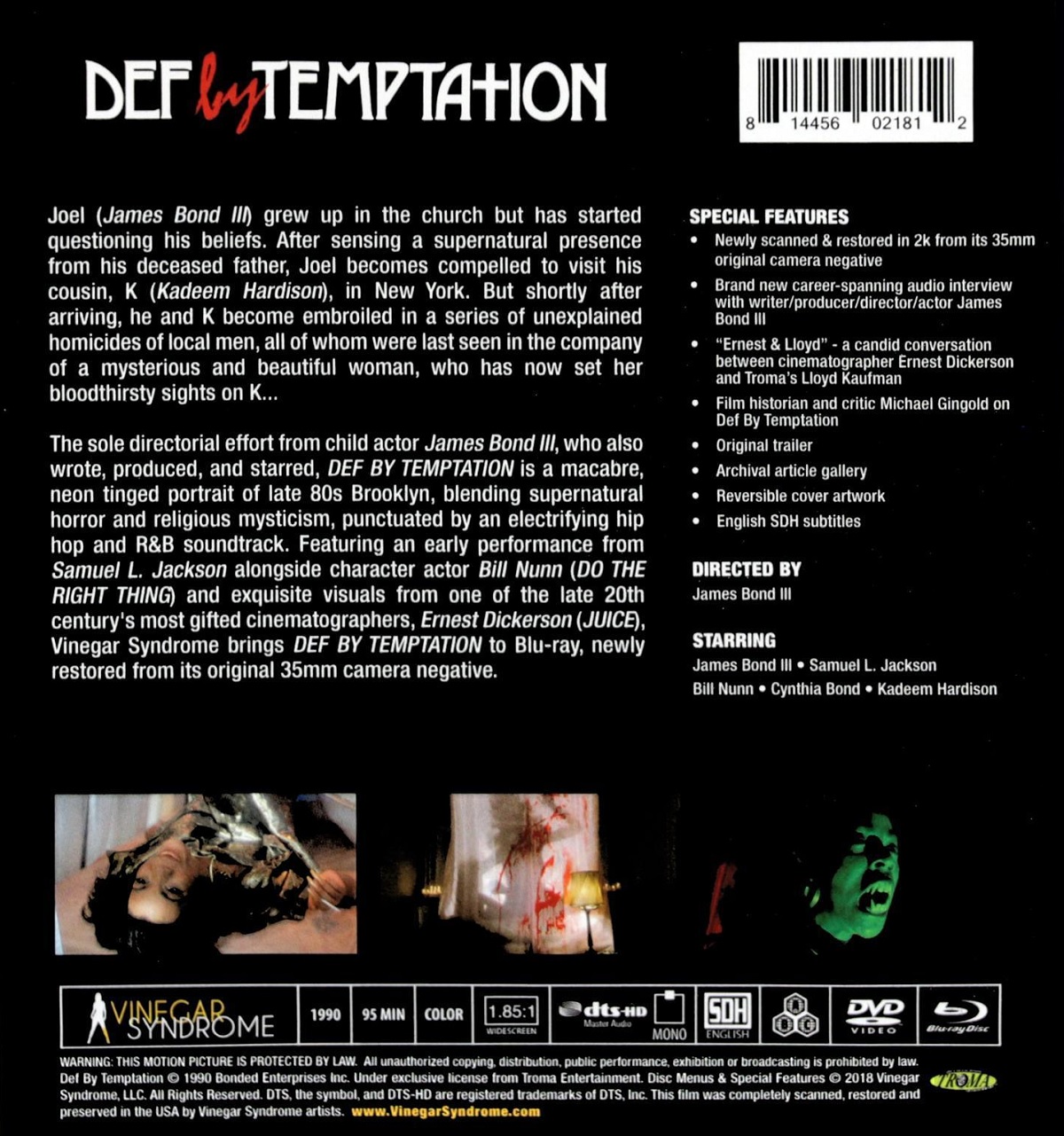 Def By Temptation (ej svensk text) (Blu-ray + DVD) - 2