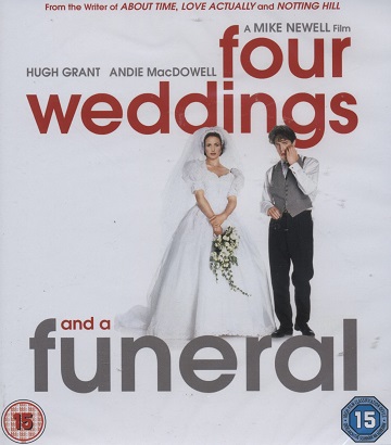 Fyra Bröllop & En Begravning (Blu-ray)