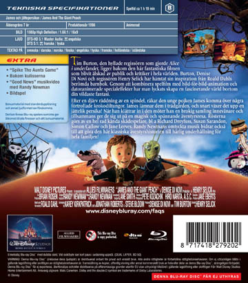 James Och Jättepersikan (Blu-ray) - 2