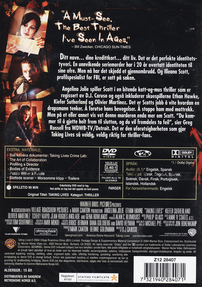 Taking Lives - 2