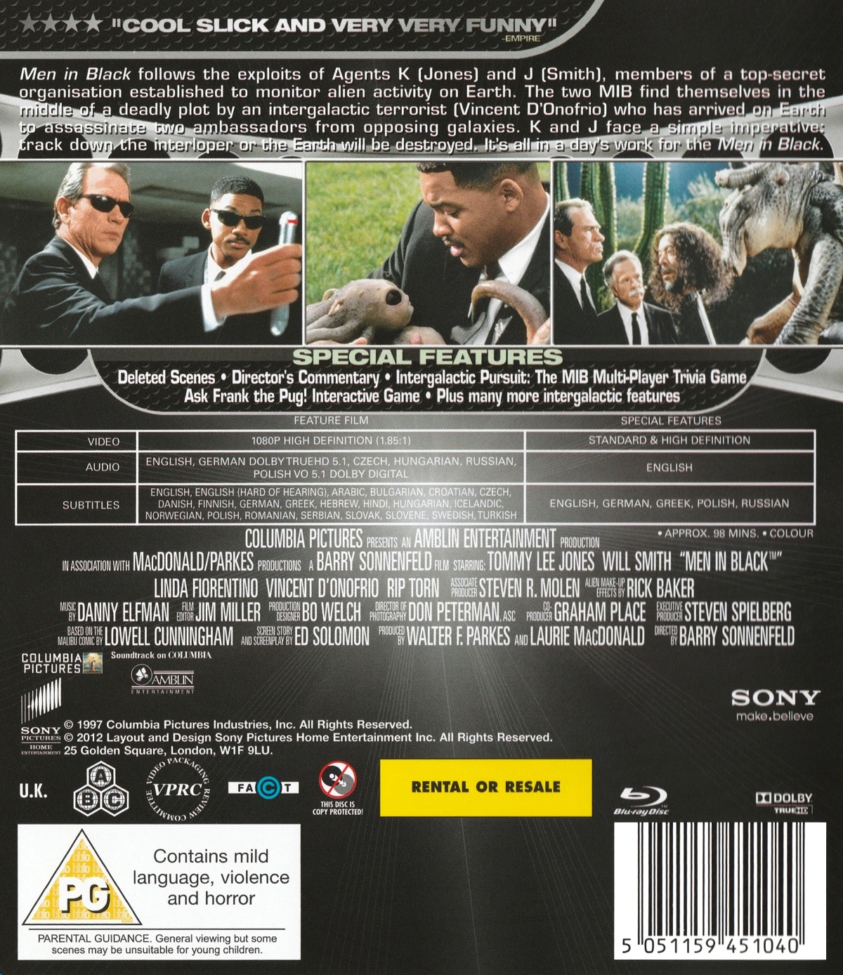 Men In Black - MIB (Blu-ray) - 2