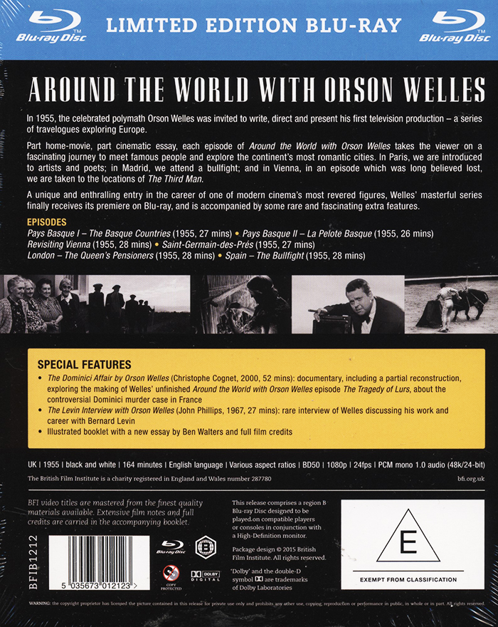 Around the World With Orson Welles (ej svensk text) (Blu-ray) - 2