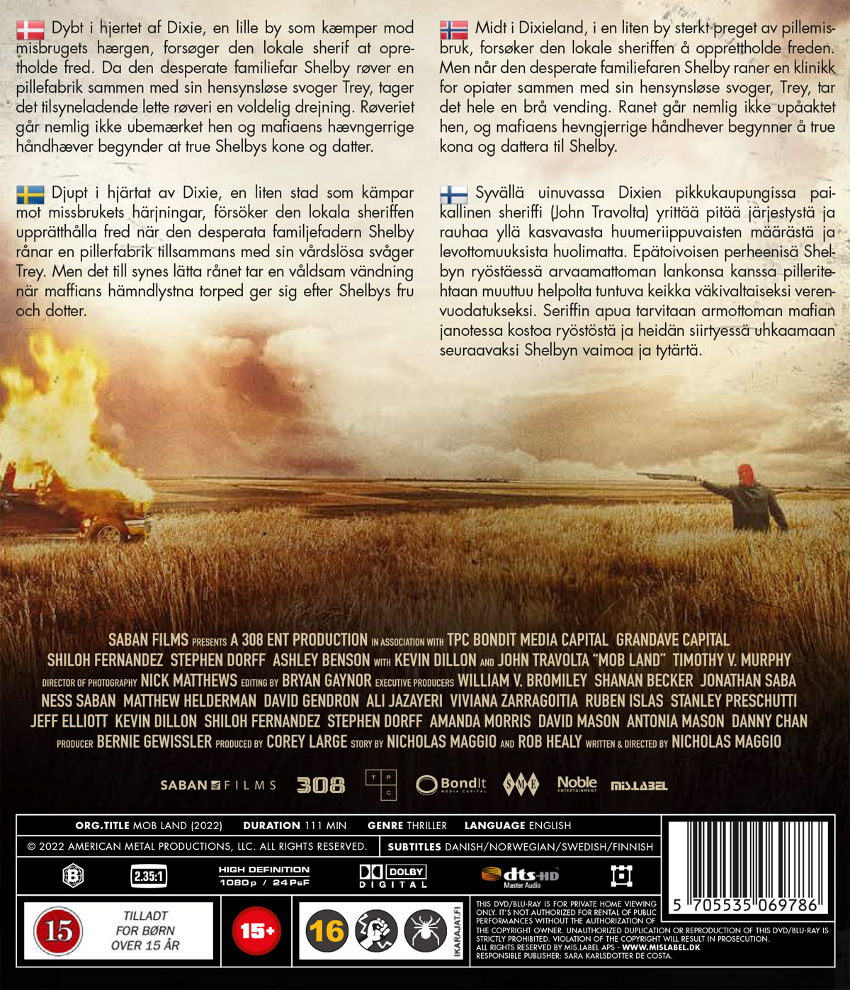 Mob Land (Blu-ray) - 2
