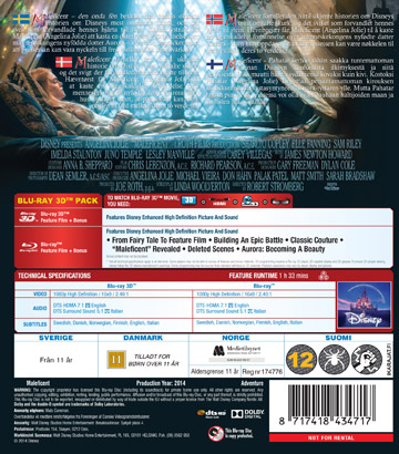Maleficent (Real 3D + Blu-ray) - 2