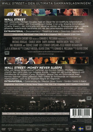Wall Street / Wall Street - Money Never Sleeps (2-disc) - 2