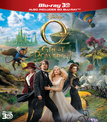 Oz the Great And Powerful (Real 3D + Blu-ray)