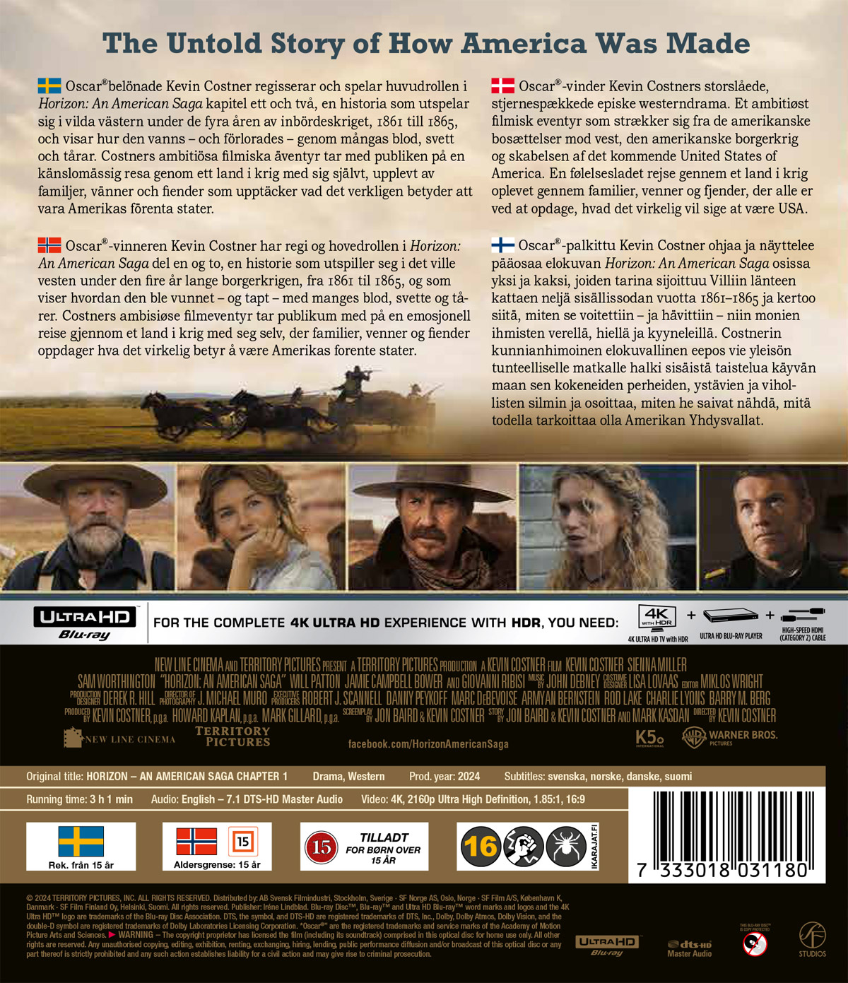 Horizon: An American Saga - Chapter 1 (4K Ultra HD) - 2
