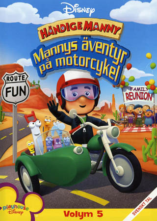 Händige Manny - Mannys Äventyr På Motorcykel