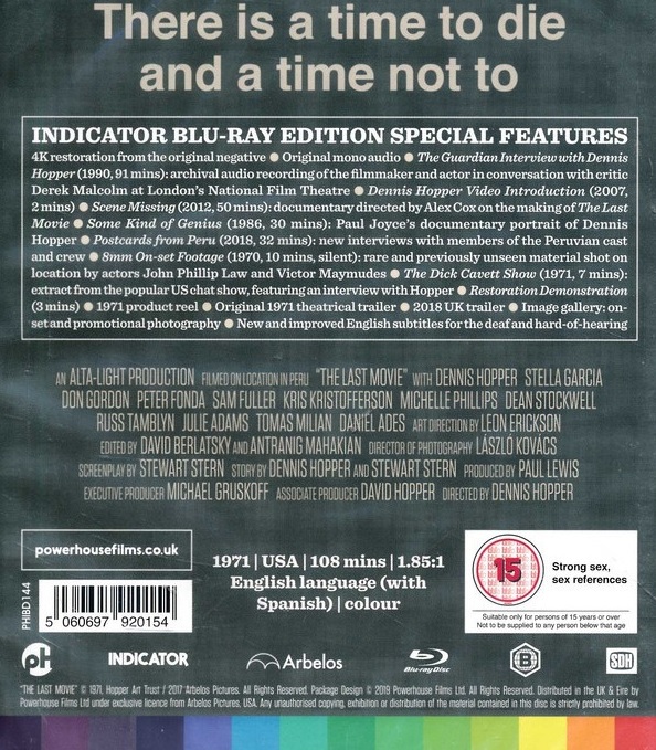 The Last Movie (ej svensk text) (Blu-ray) - 2