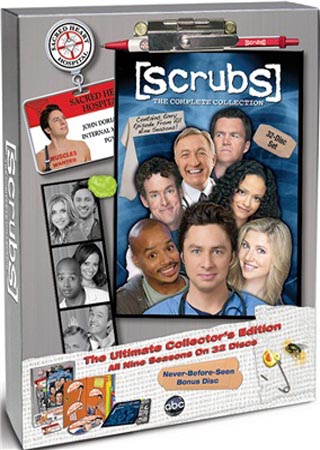 Scrubs - Hela Serien (32-disc) (Säsong 4 ej svensk text)