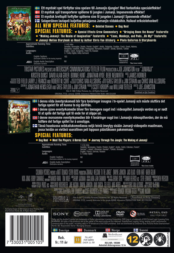 Jumanji / Jumanji - Welcome to the Jungle - 2