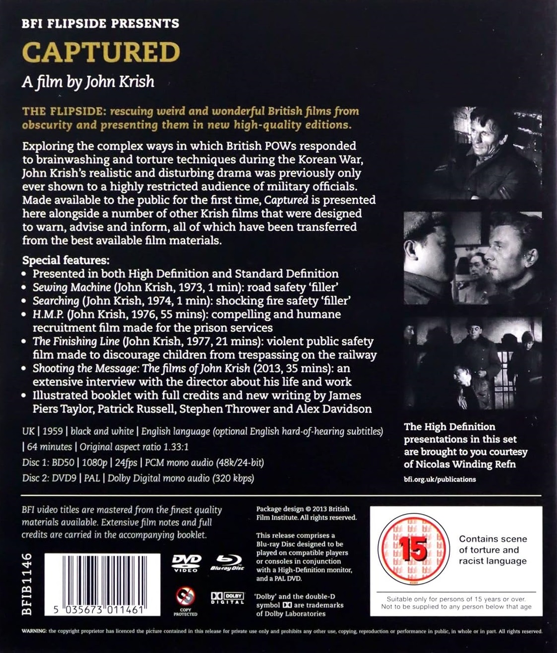 Captured (ej svensk text) (Blu-ray + DVD) - 2