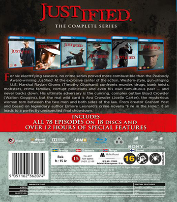 Justified - Complete Series (18-disc) (Blu-ray) - 2