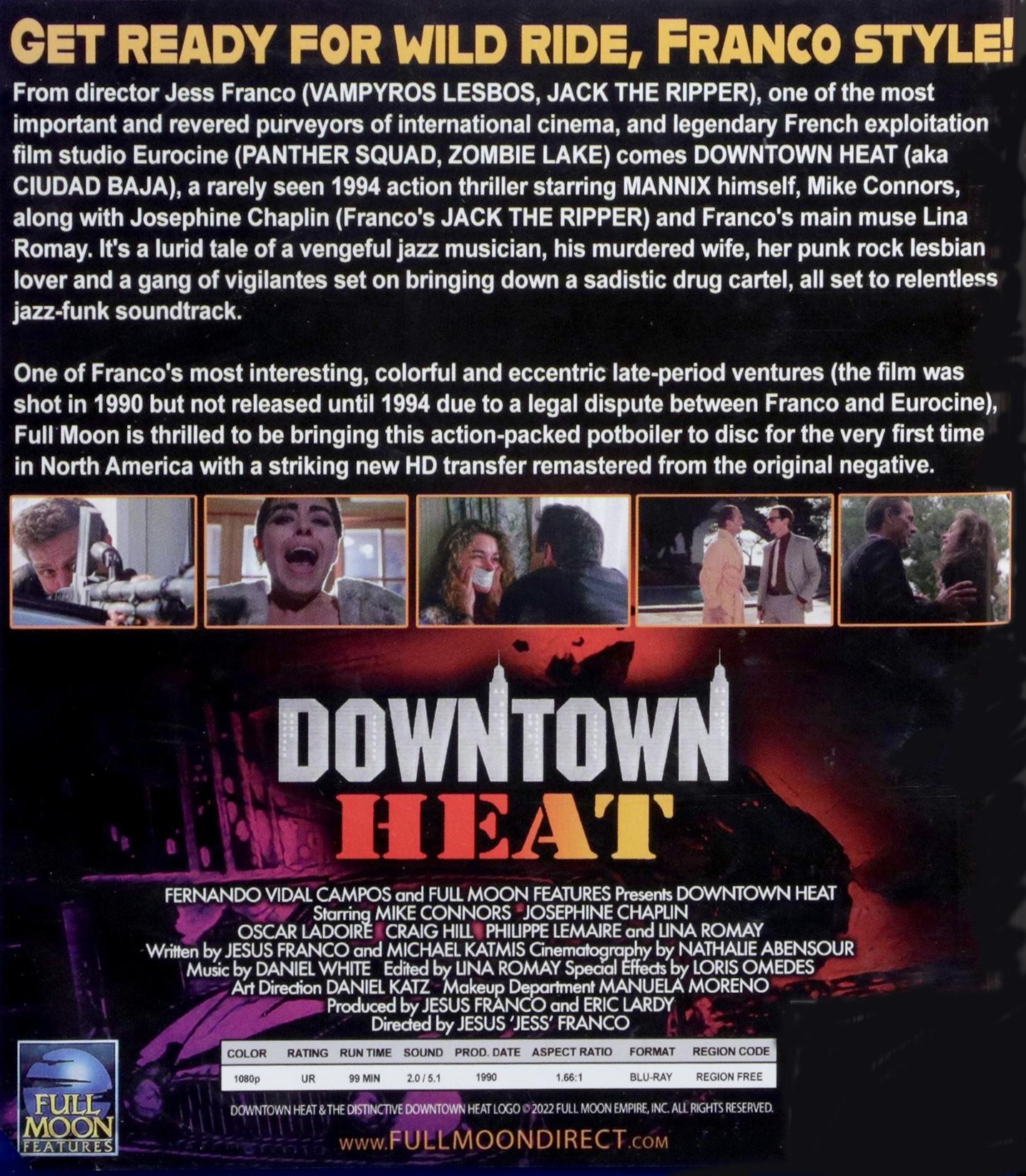Downtown Heat (ej svensk text) (Blu-ray) - 2