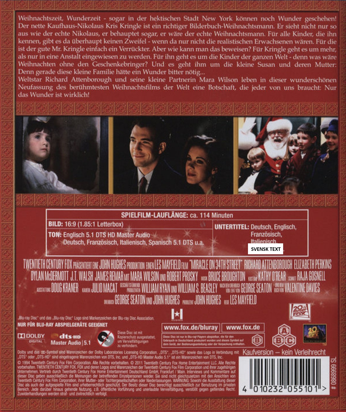 Miraklet I New York (1994) (Blu-ray) - 2