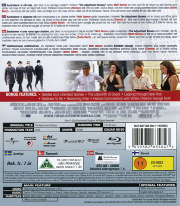 Adjustment Bureau (Blu-ray) - 2