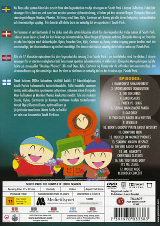 South Park - Säsong 3 - 2