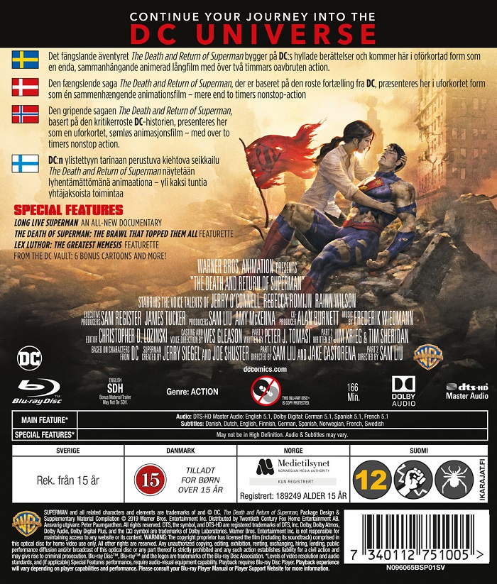 Death And Return of Superman (Blu-ray) - 2