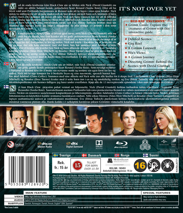 Grimm - Säsong 6 (Blu-ray) - 2