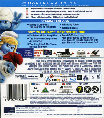 Smurfs 2 (Real 3D + Blu-ray) - 2