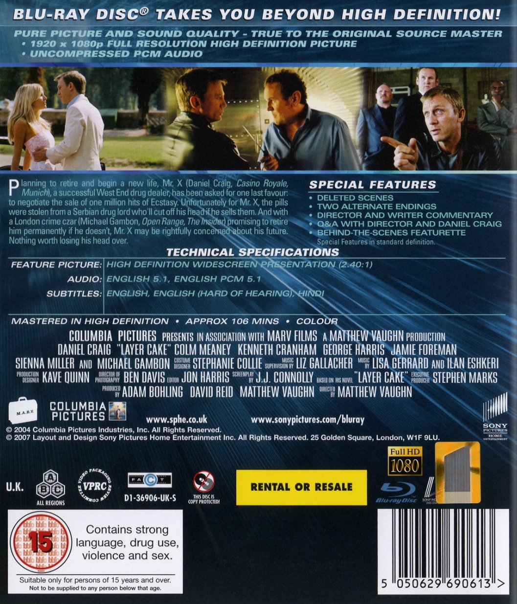 Layer Cake (ej svensk text) (Blu-ray) - 2
