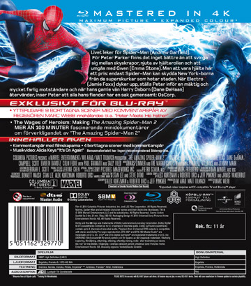Amazing Spider-Man 2 (Blu-ray) (Begagnad) - 2