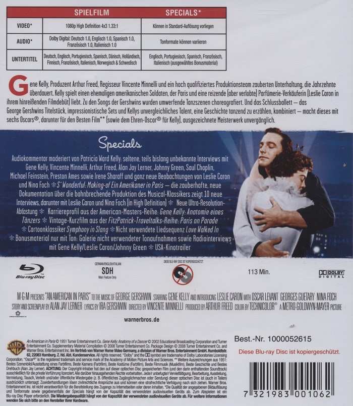American In Paris (Blu-ray) - 2
