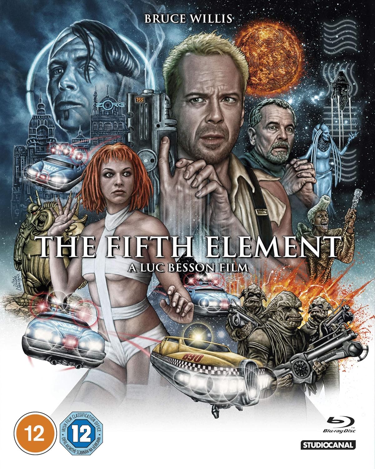Det Femte Elementet (ej svensk text) (Blu-ray)