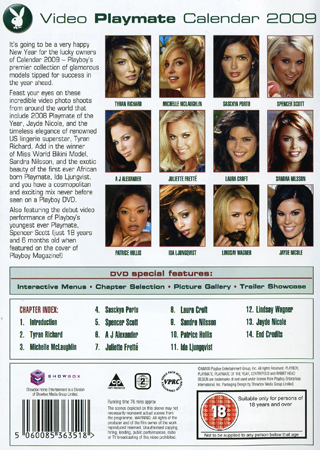Playboy - Video Playmate Calendar 2009 (ej svensk text) - 2