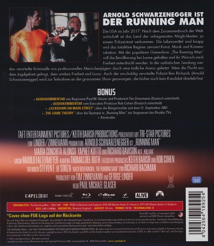 Running Man (ej svensk text) (Blu-ray) - 2