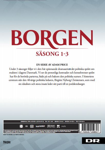 Borgen - Säsong 1-3 - 2