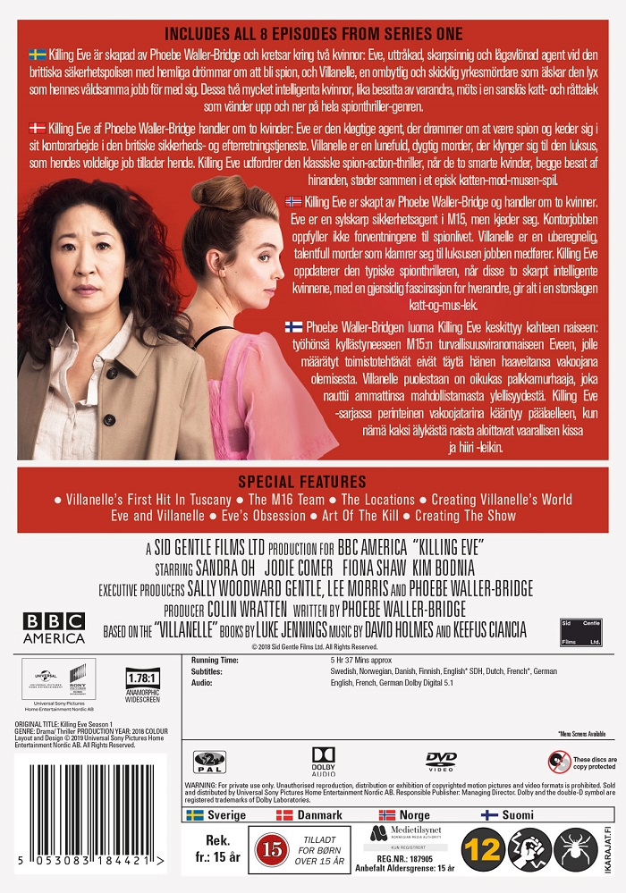 Killing Eve - Säsong 1 - 2