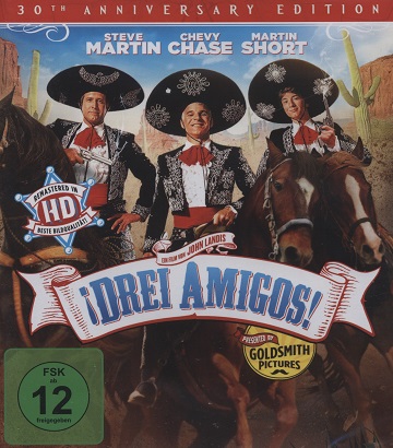 Three Amigos (ej svensk text) (Blu-ray)