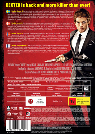 Dexter - Säsong 3 (Begagnad) - 2