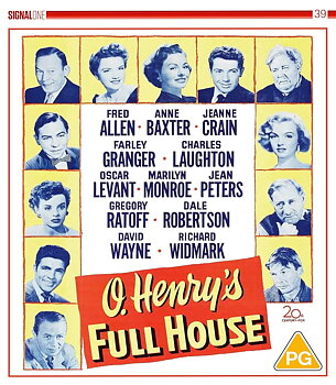 O. Henry's Full House (ej svensk text) (Blu-ray + DVD)