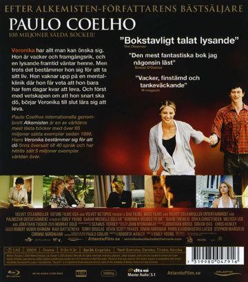 Veronika Bestämmer Sig För Att Dö (Blu-ray) - 2