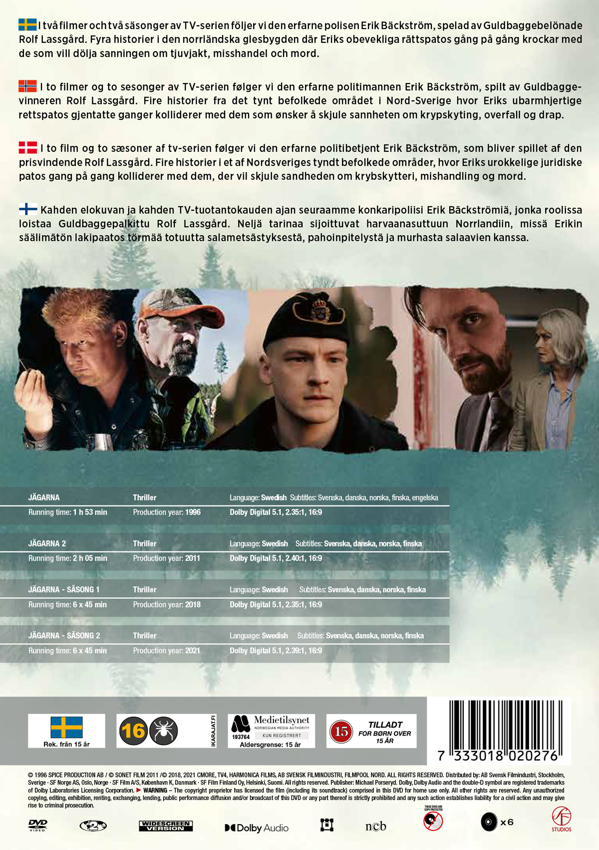 Jägarna - Filmerna + TV-serien - 2