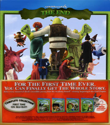 Shrek 1-4 - The Whole Story (4-disc) (Blu-ray) - 2