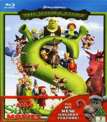 Shrek 1-4 - The Whole Story (4-disc) (Blu-ray)